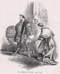 Die Entlassung von Wolsey 1530